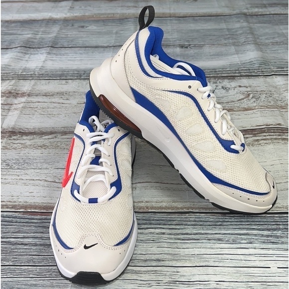 Men’s Nike Air Max AP Phantom/Bright Crimson-Summit White Size-9 - Picture 1 of 8